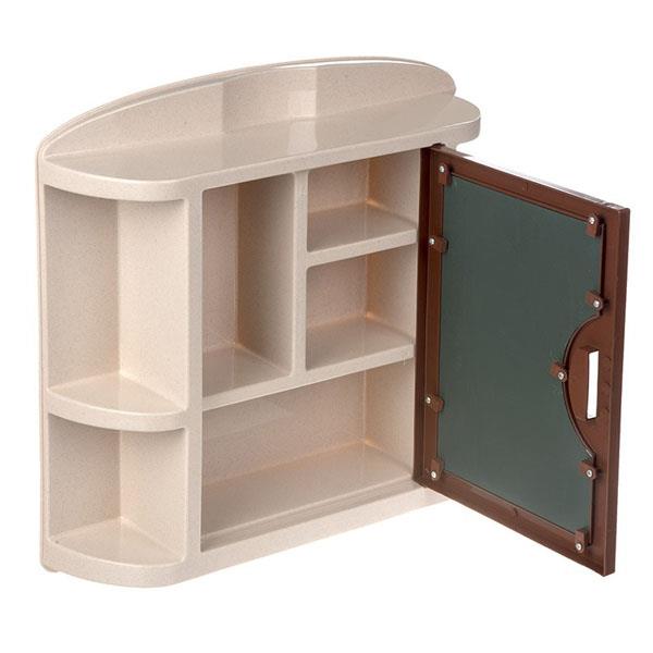 سرویس حمام آینه دار هوم کت کد 41030 Homeket 4103 Bath Shelves